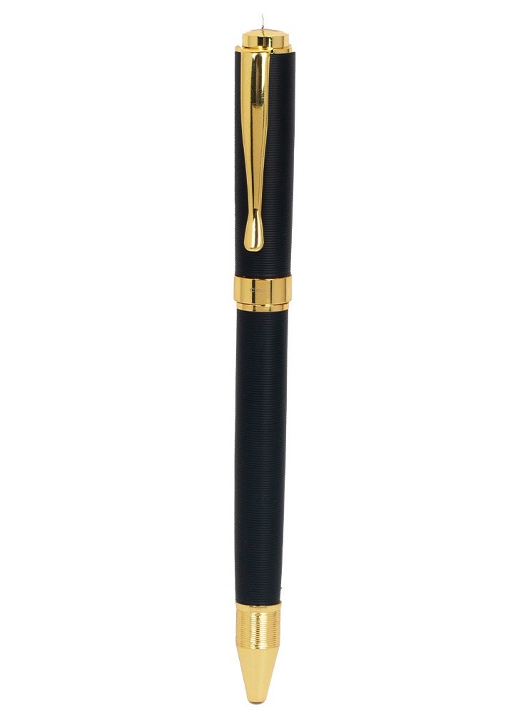 RS Men's RS pen in black and gold metal with blue ballpoint  - Image 3