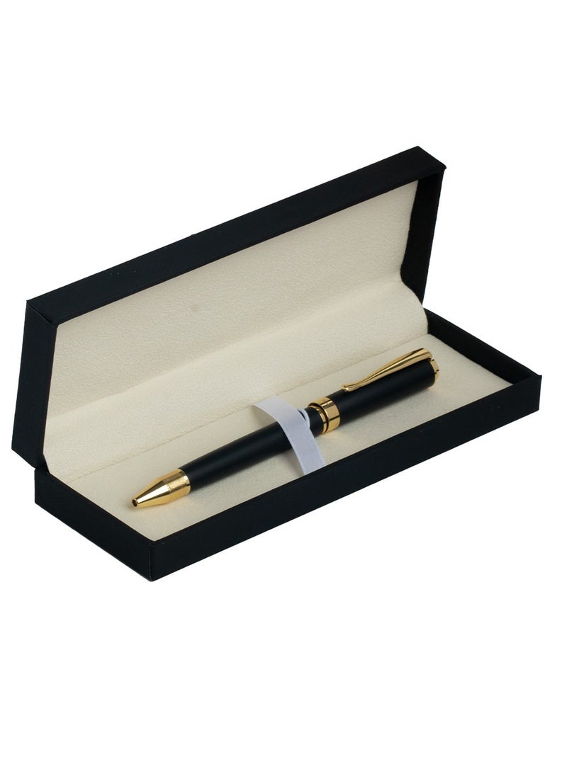 RS Men's RS pen in black and gold metal with blue ballpoint  - Image 5