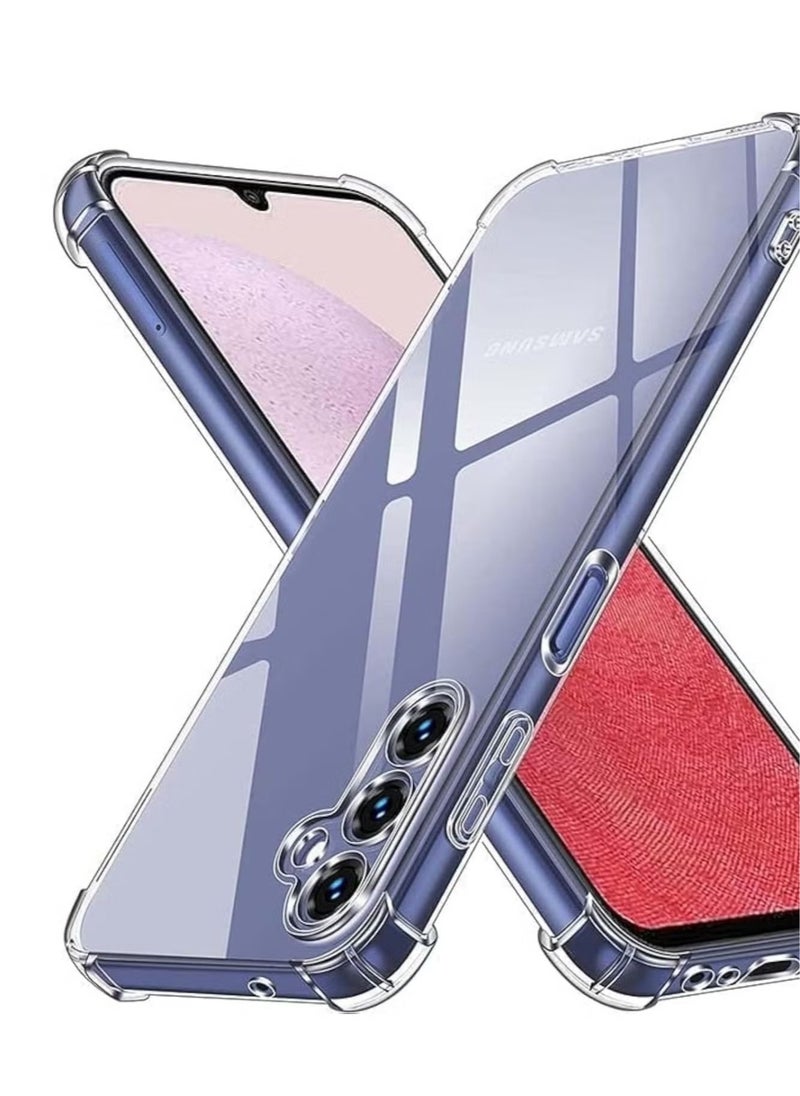 Generic for Samsung Galaxy A16 5G Case, Soft TPU Shock Absorption Flexible Gasbag Slim Bumper Shockproof Protective Phone Case for Samsung Galaxy A16 5G (Clear)  - Image 1