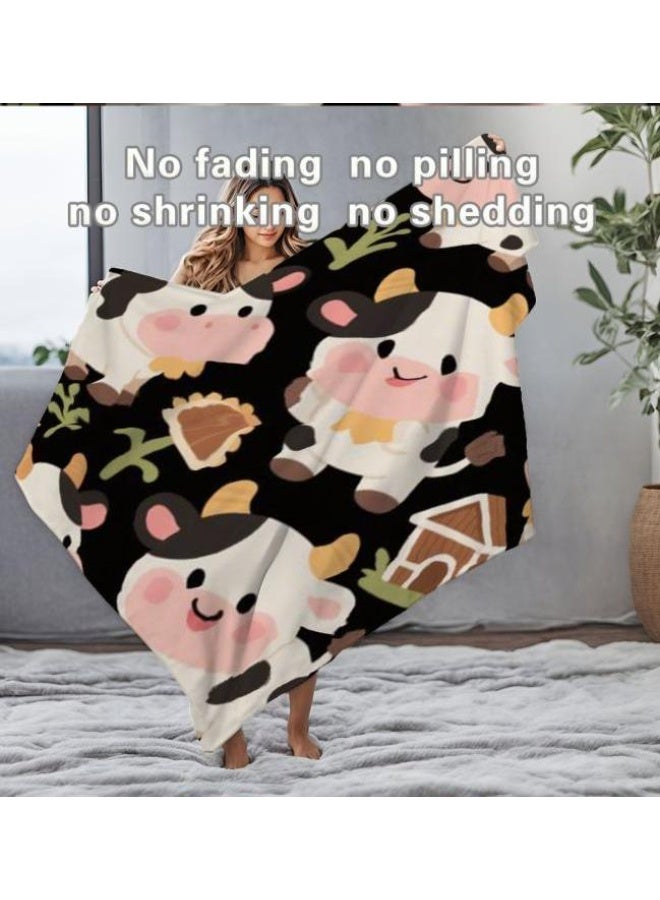 general Baby and children's cartoon flannel thin blanket (warm and comfortable, suitable for sleep, game use) 70cm*100cm - Image 1