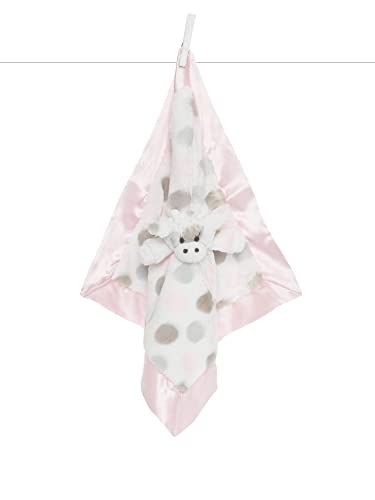 Little Giraffe Little G Giraffe Blanky Animal Security Baby Blanket 14 x 14 Pink