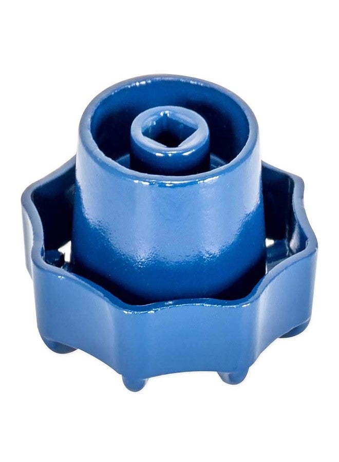 Eastman Sillcock Wheel Handle, Die Cast, Blue, 45419 - Image 4