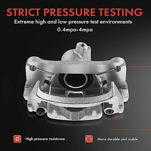 A-Premium Disc Brake Caliper Assembly with Bracket Compatible with Select Toyota and Lexus Models - 4Runner, Sequoia, GX460, GX470 - Rear Driver and Passenger Side, 2-PC Set - Image 5