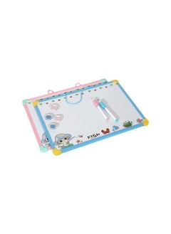 Rahalife Double Sided Hanging Erasable Writing Board for kids And Adult Educational Toy Child Chalk Writing Board and White Board Presentation Board Easel-style Dry Erase Boards  - Image 3