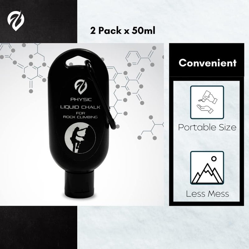 EVMT Brands Liquid Chalk, Mess Free Gym Chalk for Weightlifting, Gymnastics, Rock Climbing, Dancing, and Lifting. Sweat Resistant and Long Lasting for Stronger Hand Grip. Package May Vary. - Image 3