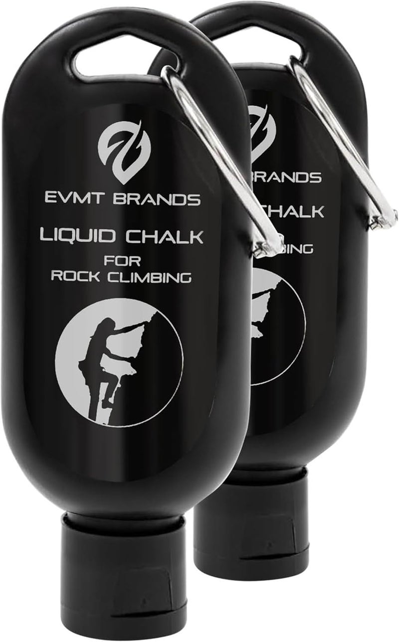 EVMT Brands Liquid Chalk, Mess Free Gym Chalk for Weightlifting, Gymnastics, Rock Climbing, Dancing, and Lifting. Sweat Resistant and Long Lasting for Stronger Hand Grip. Package May Vary. - Image 1