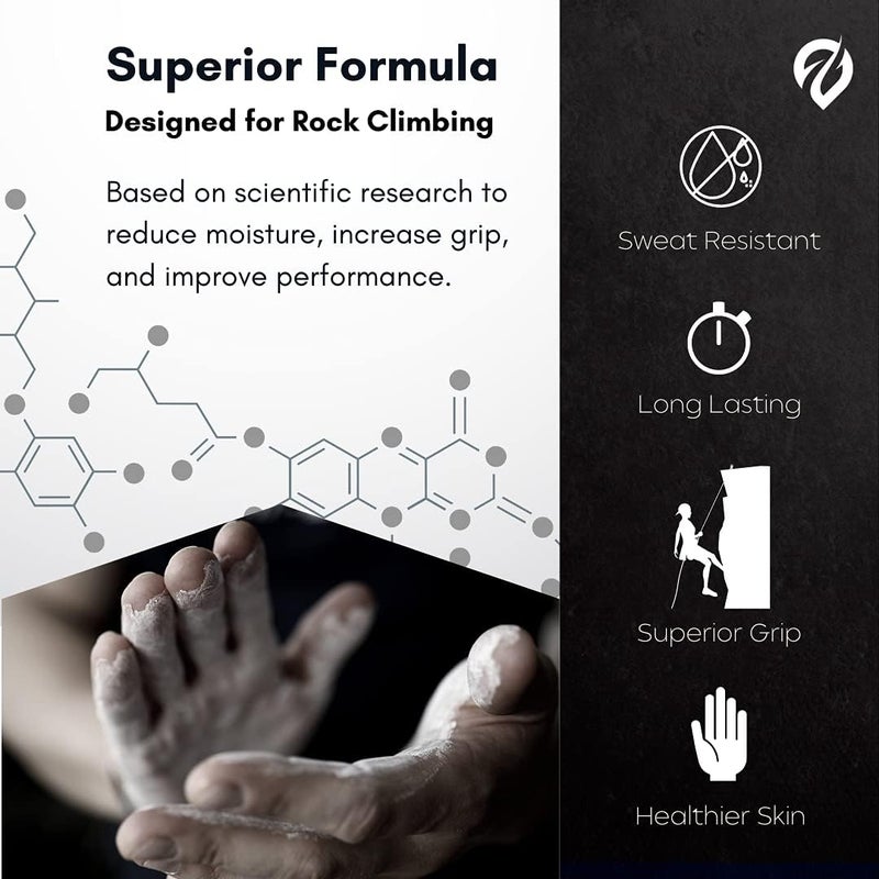EVMT Brands Liquid Chalk, Mess Free Gym Chalk for Weightlifting, Gymnastics, Rock Climbing, Dancing, and Lifting. Sweat Resistant and Long Lasting for Stronger Hand Grip. Package May Vary. - Image 2