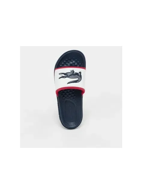 LACOSTE Serve Slide Dual Single Strap Logo Detailed Slides