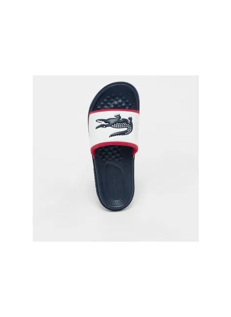 LACOSTE - Serve Slide Dual Single Strap Logo Detailed Slides - Image 1