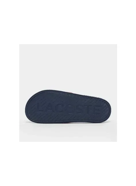 LACOSTE Serve Slide Dual Single Strap Logo Detailed Slides