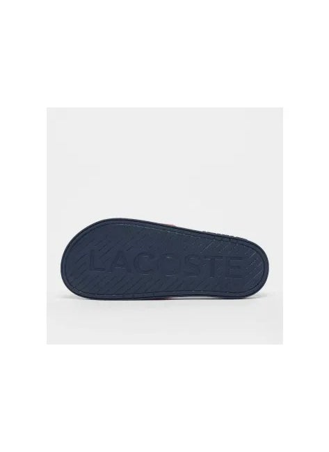 LACOSTE - Serve Slide Dual Single Strap Logo Detailed Slides - Image 1