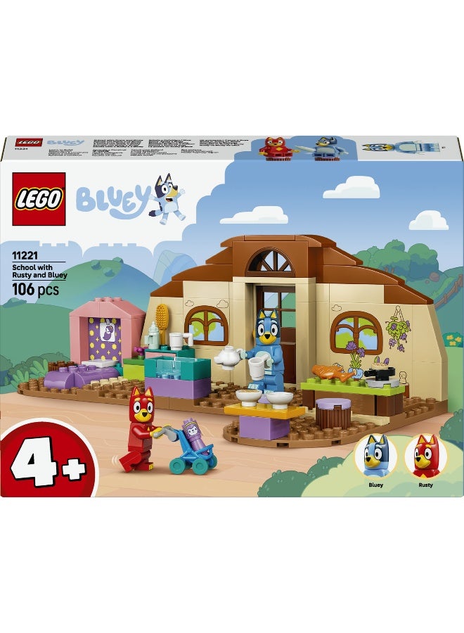 LEGO Bluey School with Rusty and Bluey 11221 Building Toy Set (1015 Pieces) - Image 2