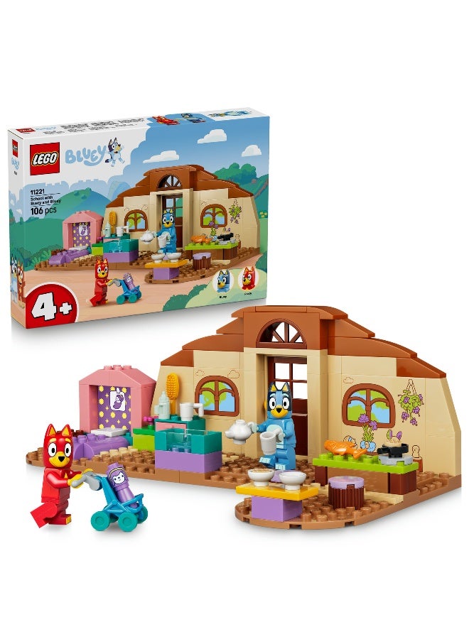 LEGO Bluey School with Rusty and Bluey 11221 Building Toy Set (1015 Pieces) - Image 1