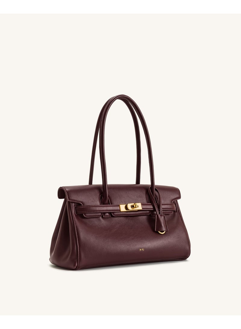 جي دبليو بي JW PEI Yara الكتف المحمول للنساء 2025 تصميم جديد - النبيذ الأحمر - Image 2