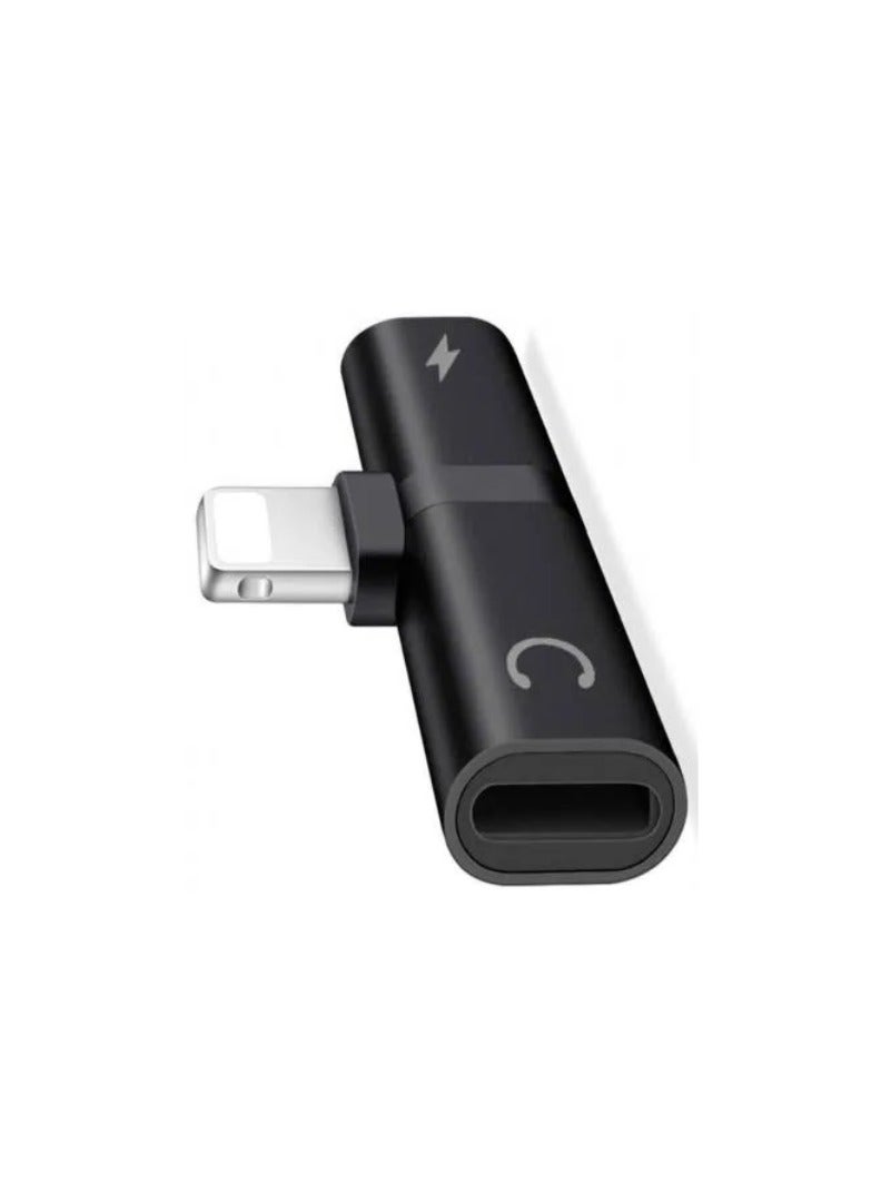 GO-DES 2  In 1 Lightning  Charger Converter Ip Male To Dual Ip Female Adapter - Image 4