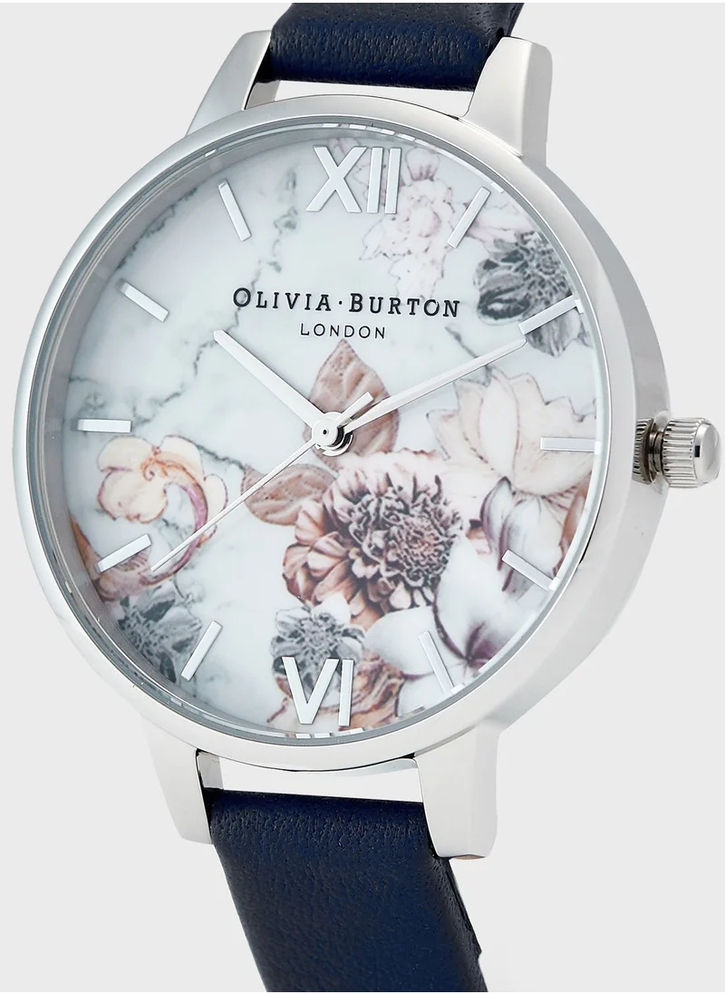 OLIVIA BURTON OB16CS33 Marble Florals Analog Watch