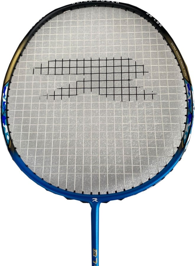 Rabro BT-5000 Aluminum-Alloy Strung Badminton Racquet (Black) - Image 3