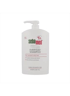 Sebamed Everyday Shampoo for All Hair Types and Sensitive Scalp Hypoallergenic Dermatologist Recommended pH 5.5 Soap and Alkali Free for Soft and Healthy Hair (1 Liter) Pack of 2  - Image 2
