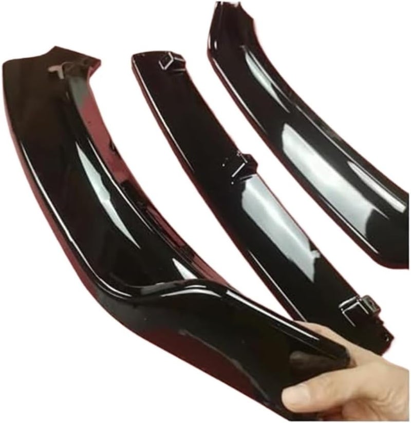 Wivplex Gloss Black Front Bumper Lip Spoiler Splitter for VW Tiguan MK1 - Image 1