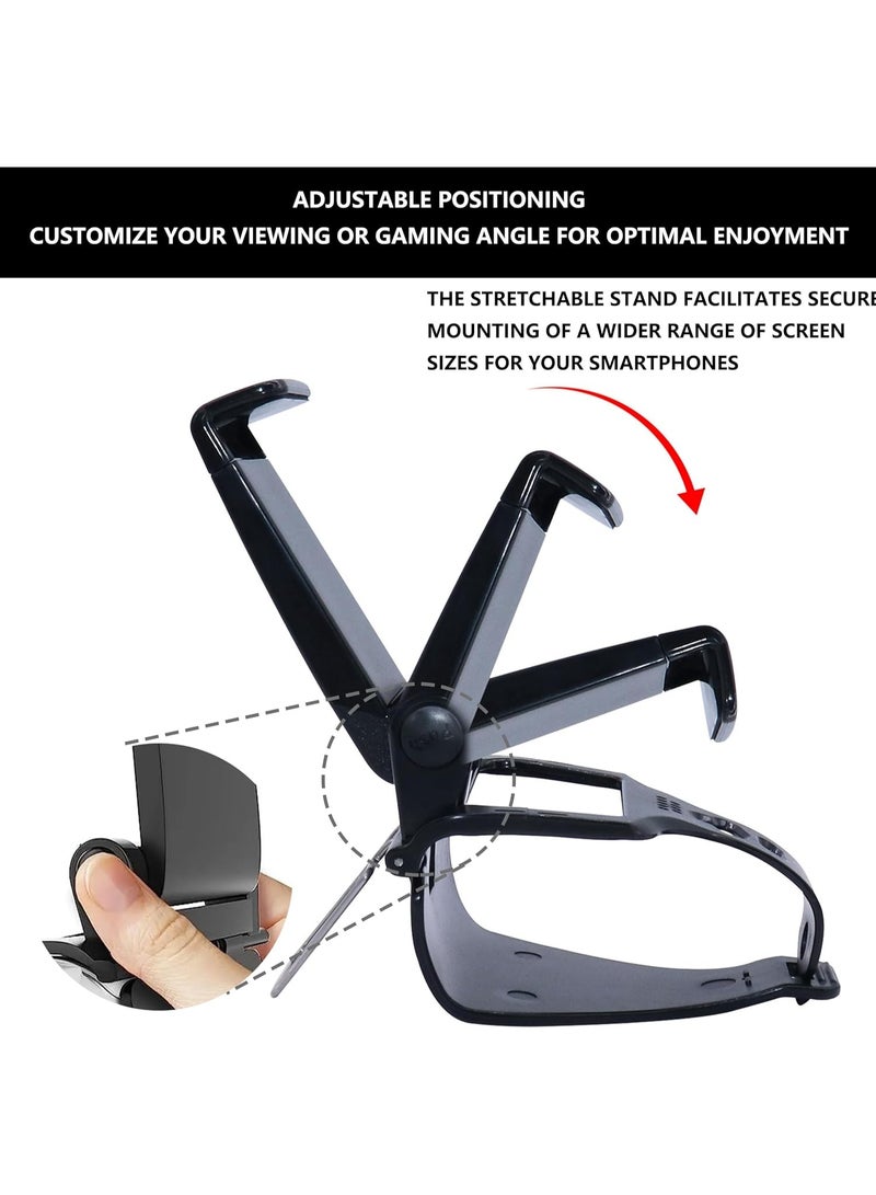 Controller Phone Mount for PS5,Mobile Game Adjustable Phone Holder Smart Clip for PS5 Controller, PS5 Remote Play Backbone Clip Compatible with Playstation 5 Dualsense Gaming Controller  - Image 5