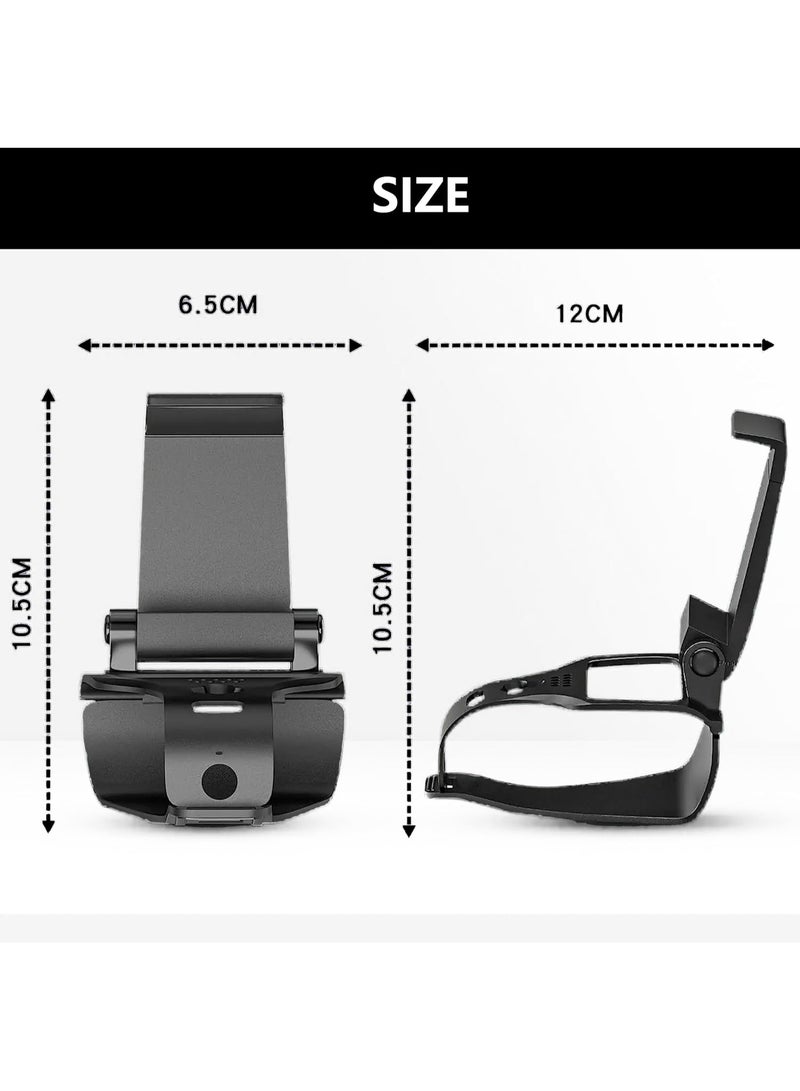 Controller Phone Mount for PS5,Mobile Game Adjustable Phone Holder Smart Clip for PS5 Controller, PS5 Remote Play Backbone Clip Compatible with Playstation 5 Dualsense Gaming Controller  - Image 3