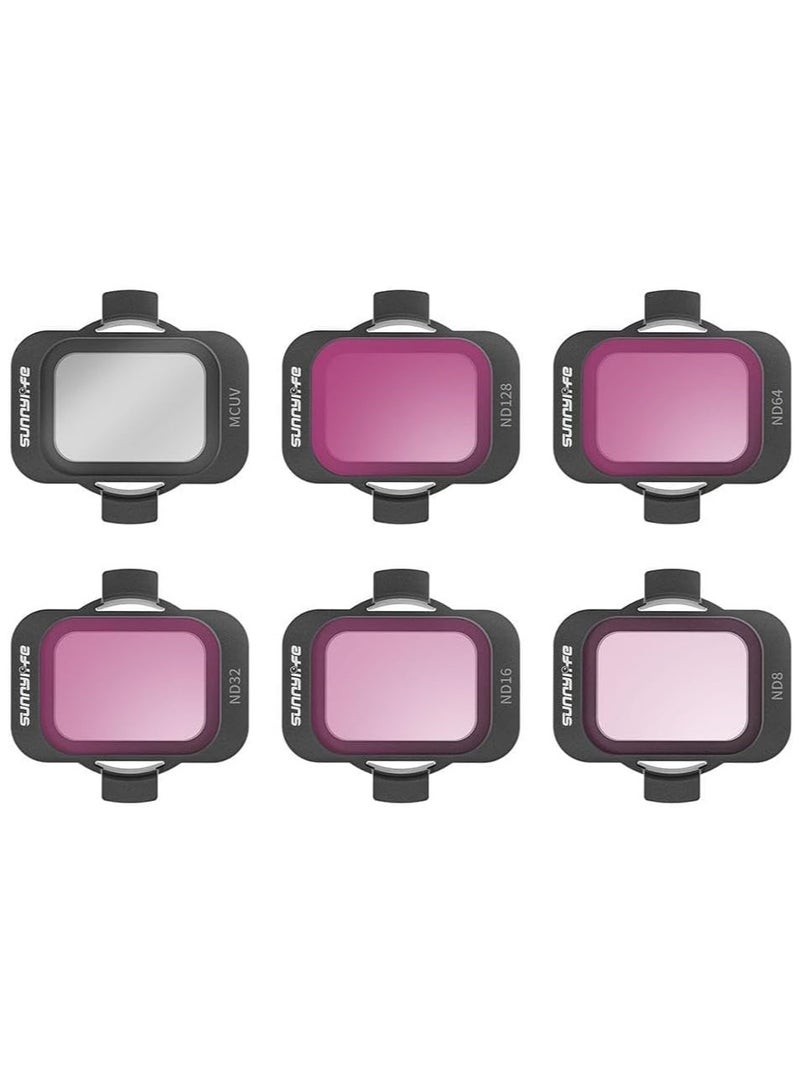 DJI Avata 2 Drone Filter Set with UV ND CPL Polarizers for Enhanced Photography - 6 Piece Accessory Kit  - Image 1