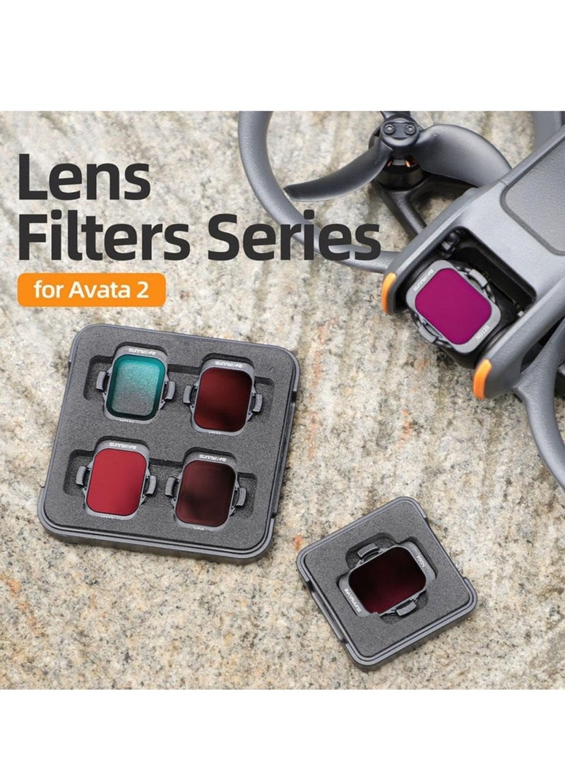 DJI Avata 2 Drone Filter Set with UV ND CPL Polarizers for Enhanced Photography - 6 Piece Accessory Kit  - Image 3