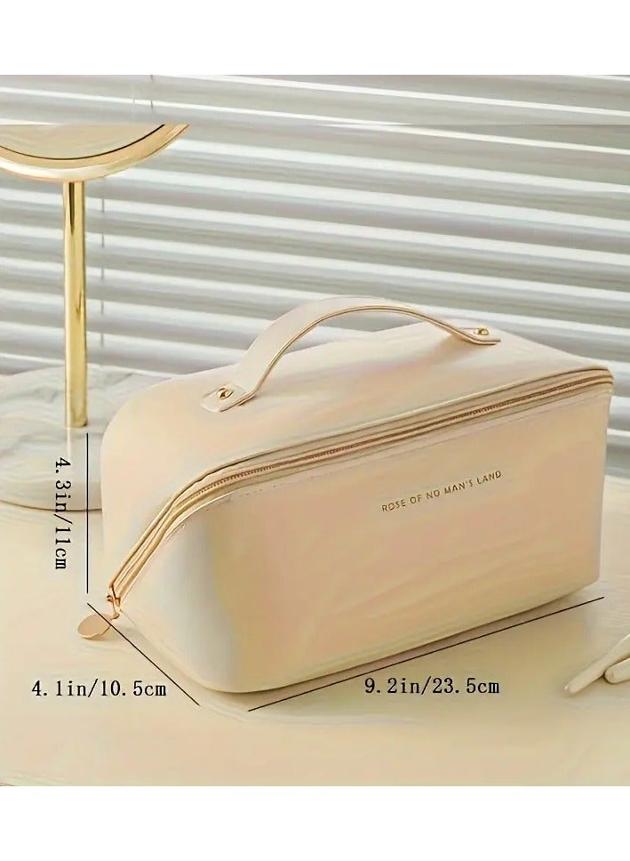 ORiTi Large apaciy Travel Cosmetic Bag Multifunctional Waterproof Portable Makeup Organizer Bag With Handle Ideal for Travel - Image 2