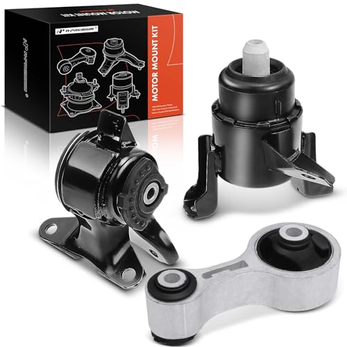 A-Premium 3PCS Front Engine Motor Mount and Rear Torque Strut Mount Set Compatible with Mazda 6 2003 2004 2005 2006 2007 2008 L4 2.3L, FWD, Replace# GK2E39060D, GK2A3904XB - Image 1