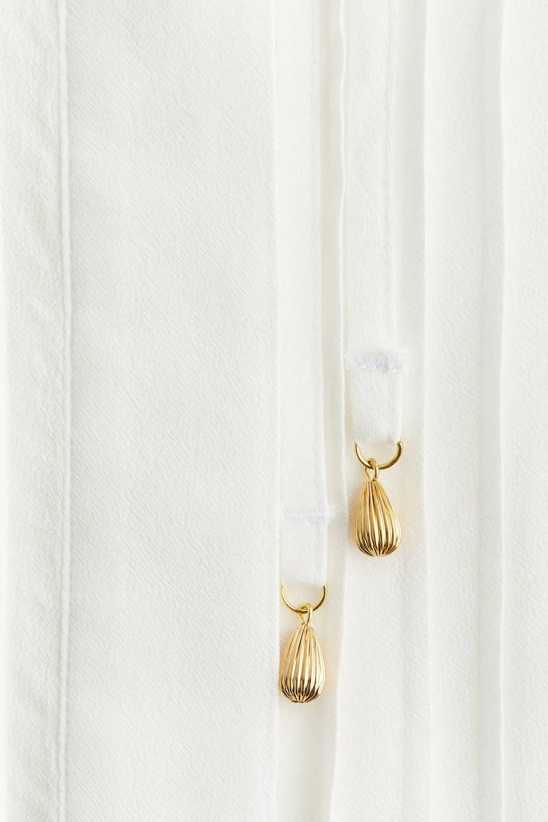 H&M Pintucked blouse