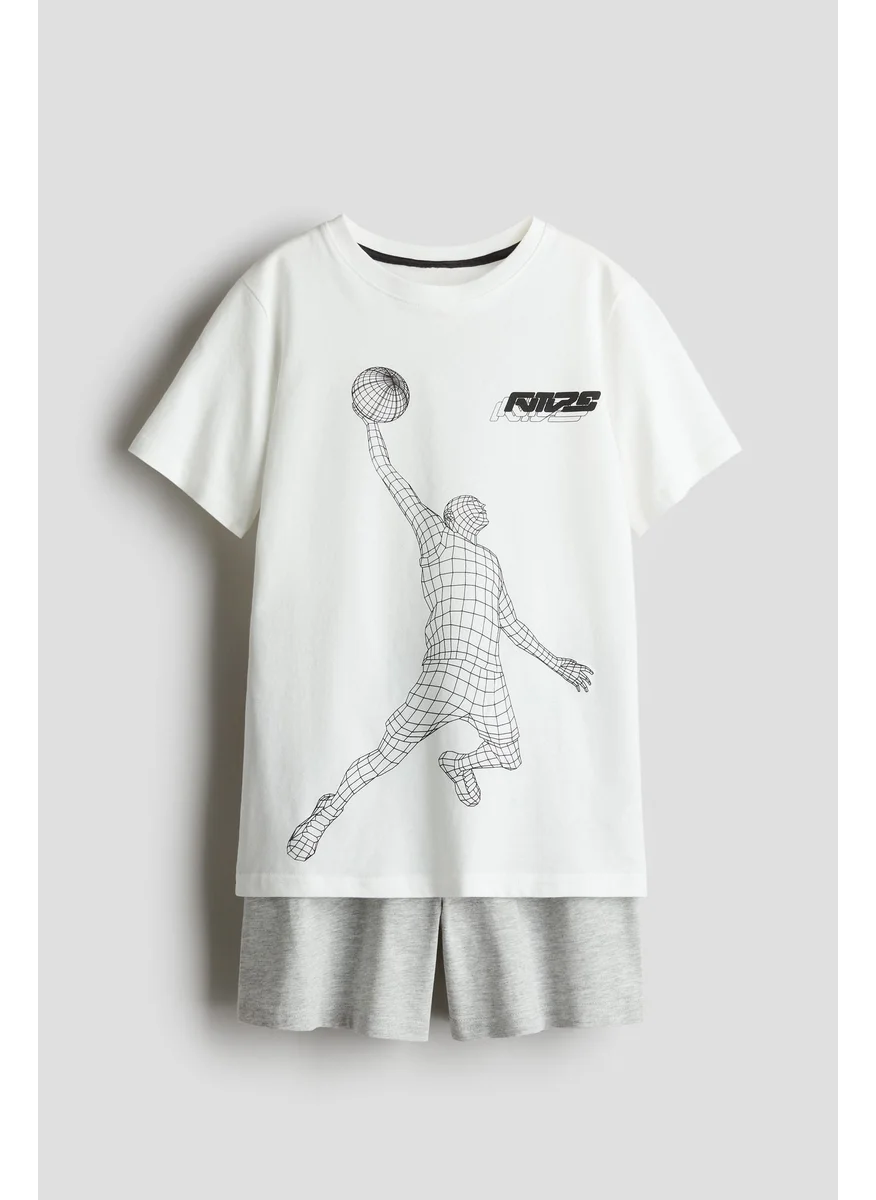 H&M Cotton Jersey Pyjamas