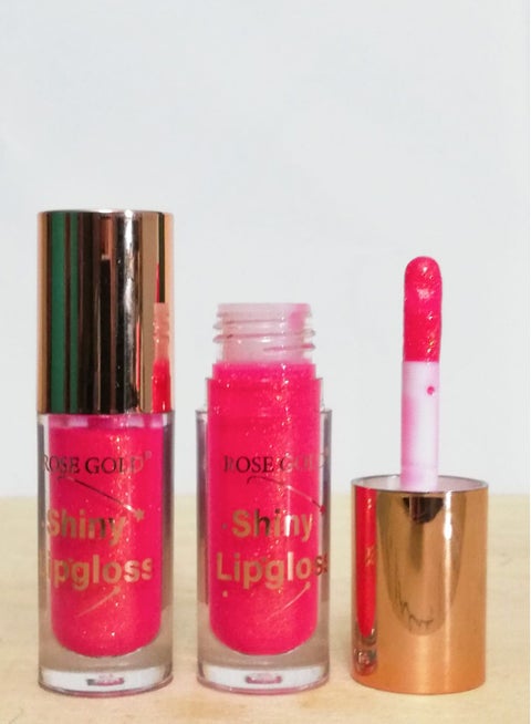 Rose Gold Shiny Lip Gloss Model 801-3