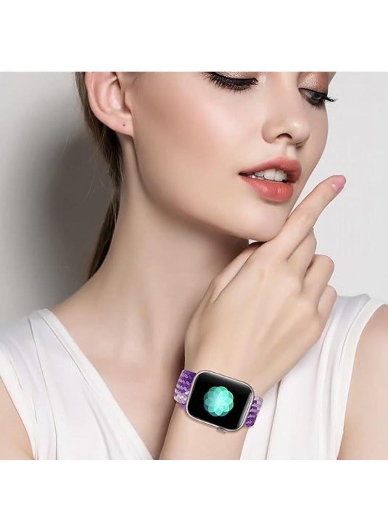 Y&D - Magnetic Strap Compatible With AppleWatch 6/7/8/9 Braided Nylon Replacement Sports Straps With Magnetic Buckle For Apple Watch Full Range 38/40/41mm - Image 1