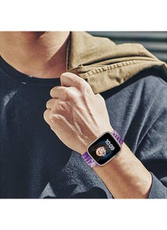 Y&D Magnetic Strap Compatible With AppleWatch 6/7/8/9 Braided Nylon Replacement Sports Straps With Magnetic Buckle For Apple Watch Full Range 38/40/41mm  - Image 3