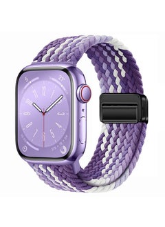 Y&D Magnetic Strap Compatible With AppleWatch 6/7/8/9 Braided Nylon Replacement Sports Straps With Magnetic Buckle For Apple Watch Full Range 38/40/41mm  - Image 2