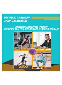 FIT PICK FIT PICK Pro Jawline Exerciser Tool Men&Women,Tones Face,Jaw&Neck,Jaw Exerciser Help Defines Jawline,Jawline Exerciser Helps Reduce Craving Stress Jaw Liner Tools For Men&Women,Jawline Shaper  - Image 4