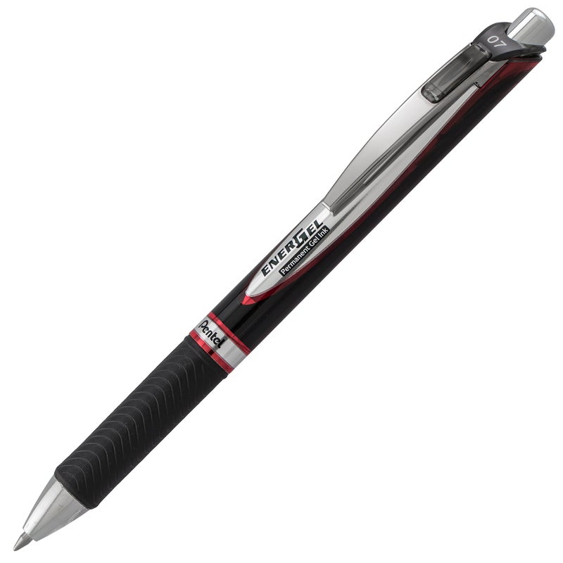 Pentel قلم حبر جل دائم من بنتل إنرجل برو، (0.7 مم) بألوان متنوعة، عبوة 3 قطع (BLP77BP3M) - Image 2