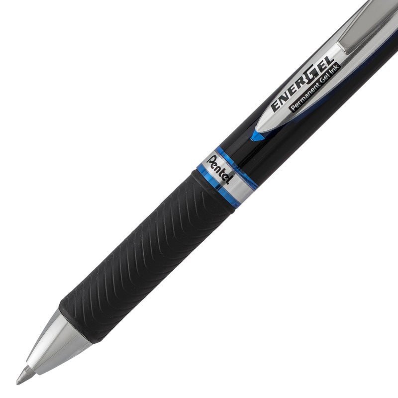 Pentel قلم حبر جل دائم من بنتل إنرجل برو، (0.7 مم) بألوان متنوعة، عبوة 3 قطع (BLP77BP3M) - Image 4
