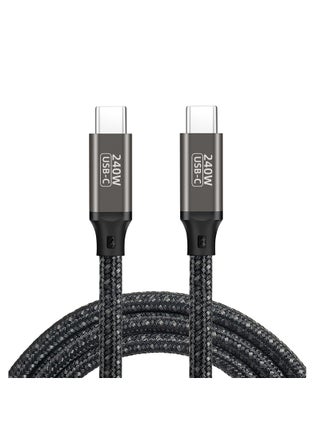 Link Cable 10 FT for Apple Vision Pro, USB-C to USB-C, PD 3.1 240W Fast Charging Cord for Vision Pro, High-Speed PC Data Transfer, Premium Apple Vision Pro Accessories, 1 Pcs - pzsku/ZEECA065F10E4BB7B590CZ/45/_/1721132187/4f3e75b6-9b30-4c74-85e1-f61e7731bb31