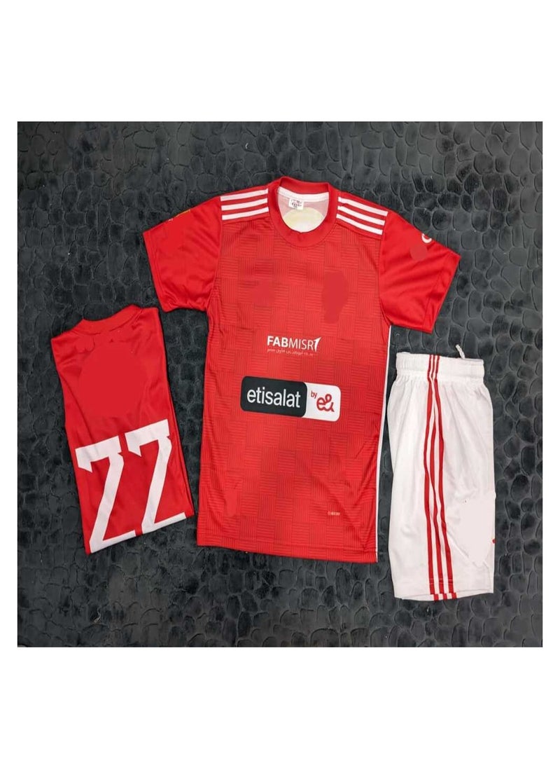Generic Imported boys' soccer kit  - red 