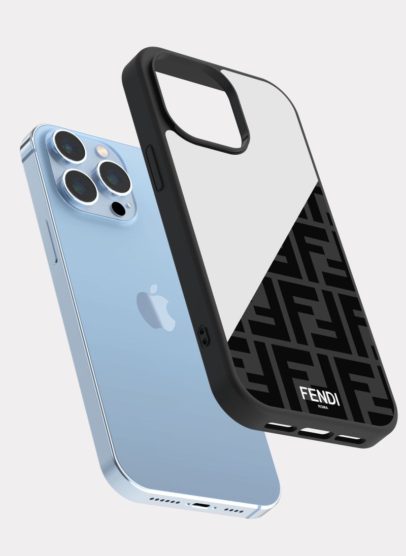 PXLAAT iPhone 13 Pro Max case cover Fendi - Image 2