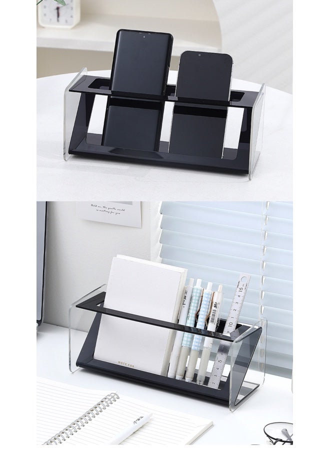 NeeMee Acrylic Desktop Remote Holder Organizer Box - Image 3
