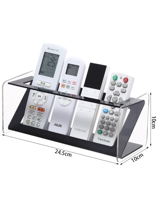 NeeMee Acrylic Desktop Remote Holder Organizer Box - Image 1