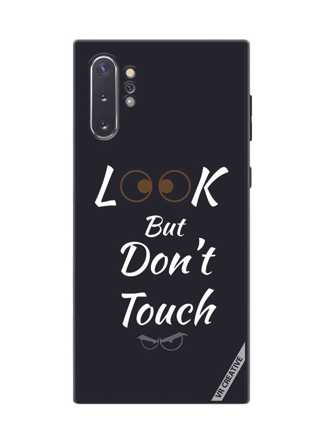 VR CREATIVE Protective Case Cover For Samsung Galaxy Note10 Plus 5G Look But Don't Touch Design Multicolour - Image 1