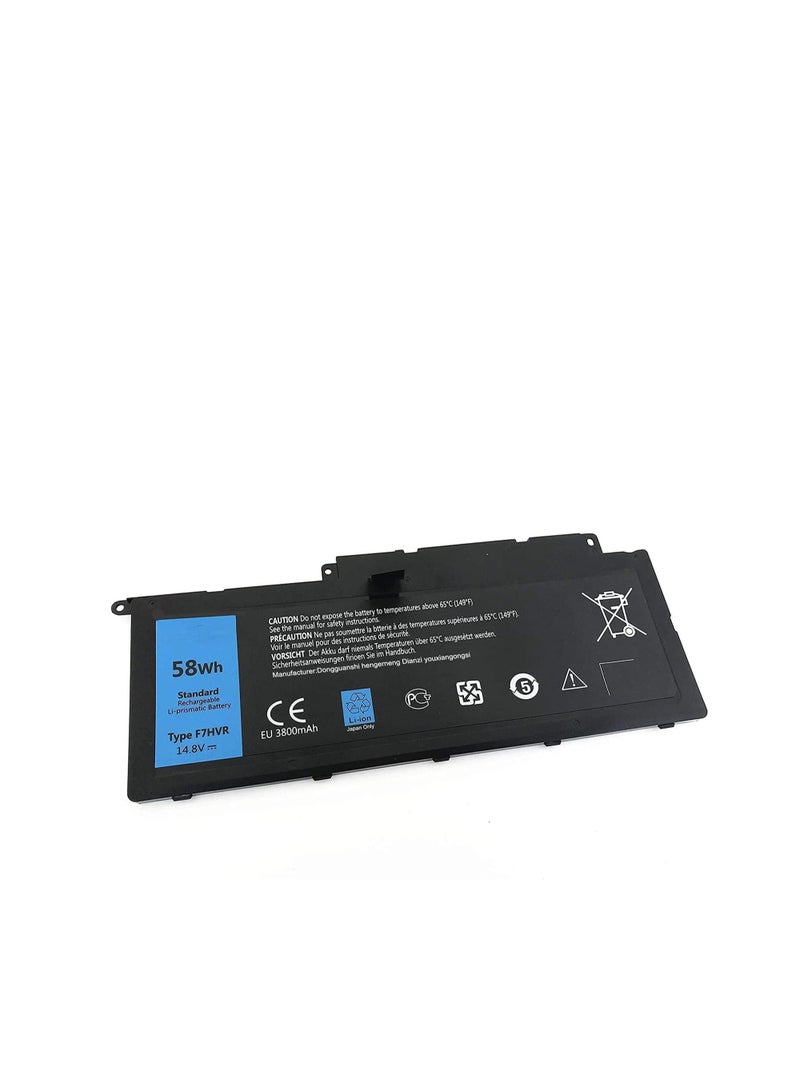 Terabyte بطارية بديلة F7HVR لجهاز Dell Inspiron 17 7737 و Inspiron 15 7537 سلسلة G4YJM 062VNH T2T3J - Image 1
