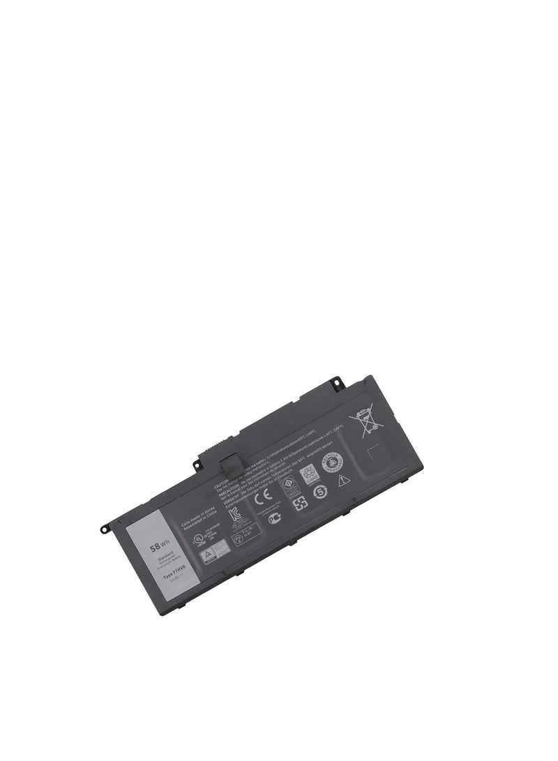 Terabyte بطارية بديلة F7HVR لجهاز Dell Inspiron 17 7737 و Inspiron 15 7537 سلسلة G4YJM 062VNH T2T3J - Image 3