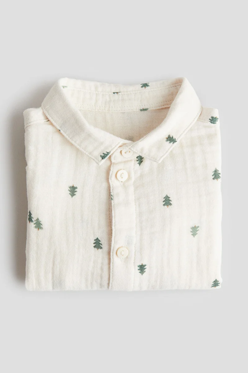 اتش اند ام Cotton Muslin Shirt