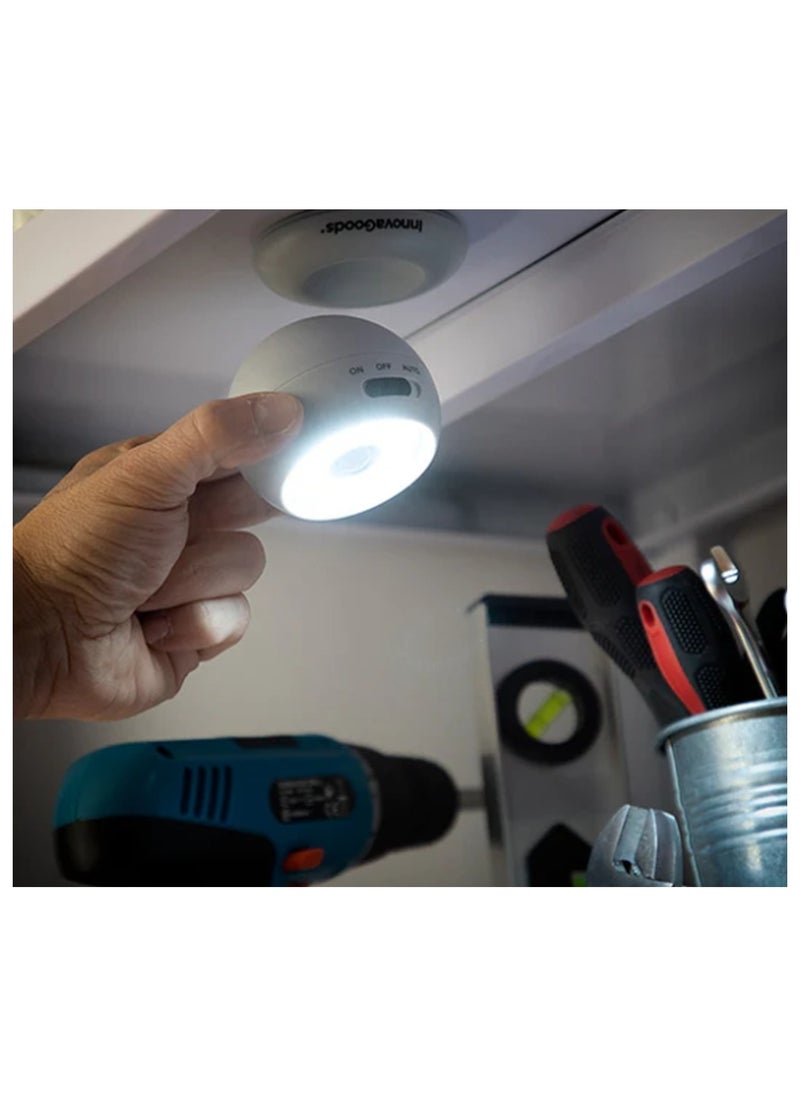 Kimaya Motion Sensor Lights, 360° Motion Activated Portable Night Lights,Battery Powered Safe Lights, Versatile Wall Light for Closet, Stair, Bedroom, Wardrobe, Garage  - Image 5