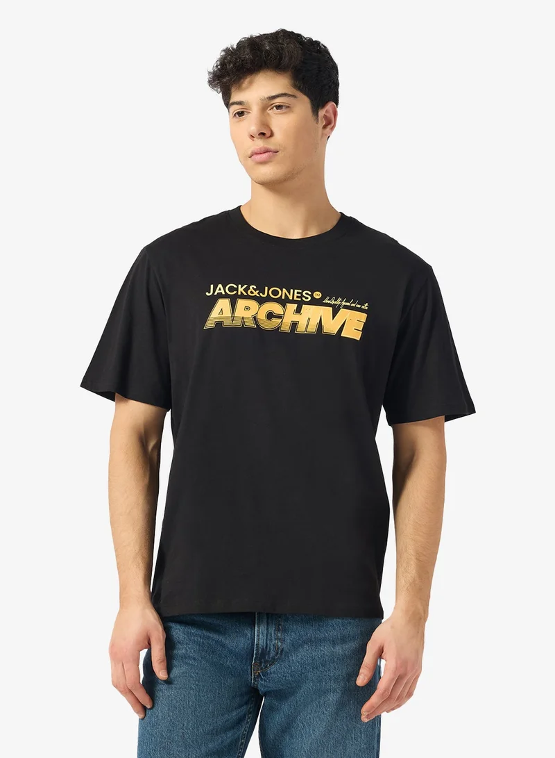 Crew Neck Relaxed Fit T-Shirt