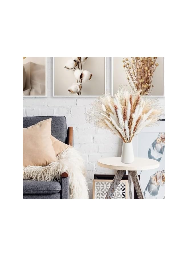 The Bros Dried Pampas Grass Decor, 17 inch Pampas Grass for Wedding DIY Table Home Christmas Party Decorations (60pcs) - Image 3